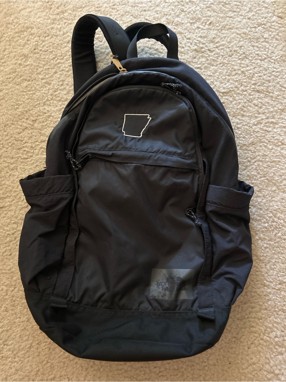 The North Face Backpack with Arkansas Design